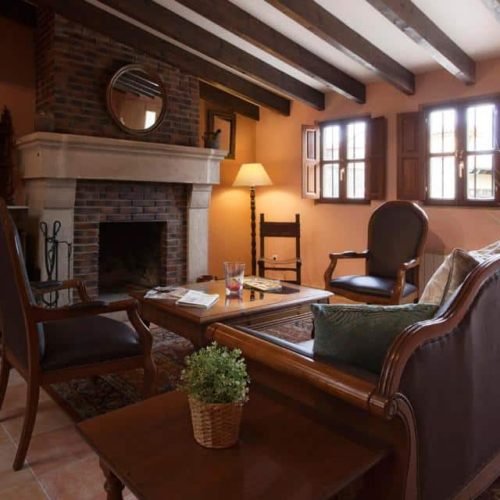 Zona común interior del Hotel villa Miramar