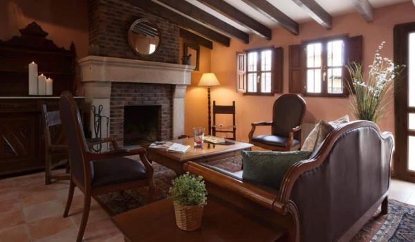 Zona común interior del Hotel villa Miramar