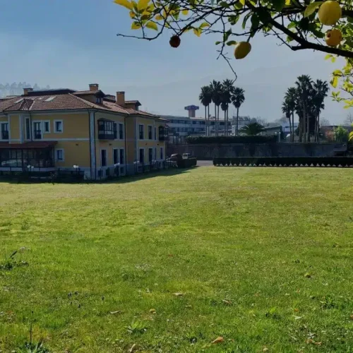 Jardin del Hotel Finca La Mansión.