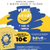 Cartel oficial de la Marcha solidaria con el síndrome Down 2026 en Nueva de Llanes
