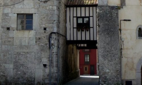 Imagen panorámica del exterior del Palacio de Gastañaga