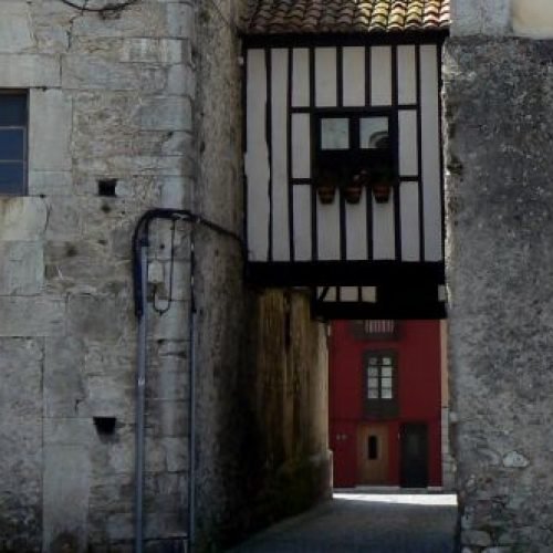 Imagen panorámica del exterior del Palacio de Gastañaga