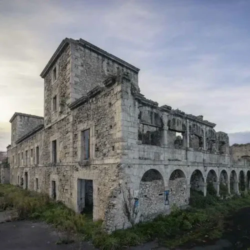 Panorámica del palacio de los Duque de Estrada.