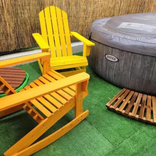 Zona de Spa/Piscina de la villa chloe