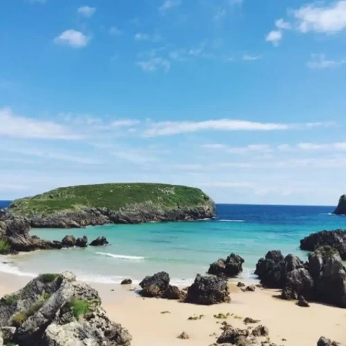 Imagen de la playa de Sorraos.