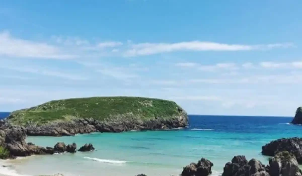 Imagen de la playa de Sorraos.