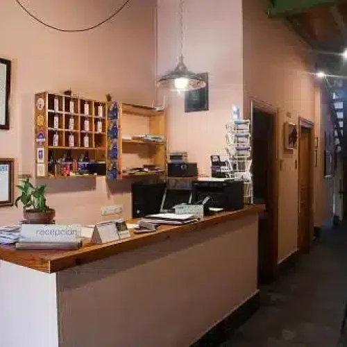 Recepción del Hotel Cuevas del Mar