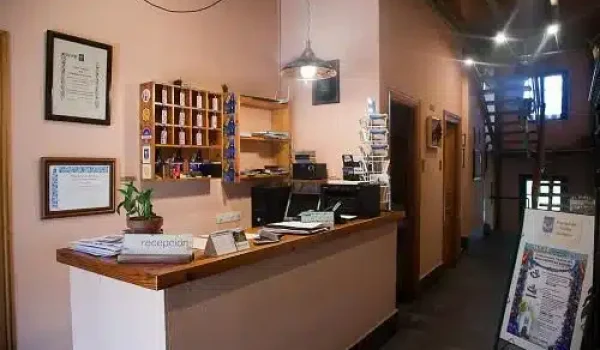 Recepción del Hotel Cuevas del Mar