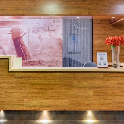 Recepción del Hotel Don Paco