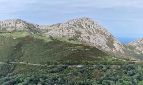 Imagen de las vistas en la subida al Pico La Muezca