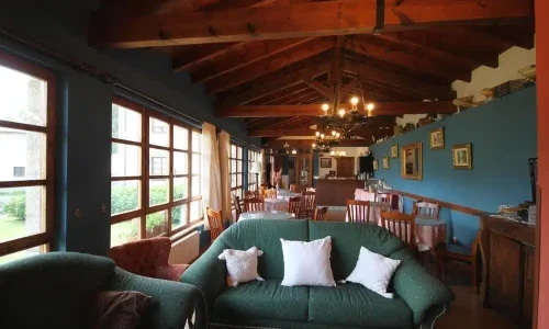 Imagen del salón comedor del Hotel Rural Ovio