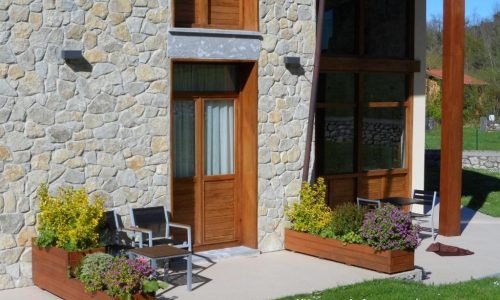 Terraza de las habitaciones del Hotel La Quintaesencia