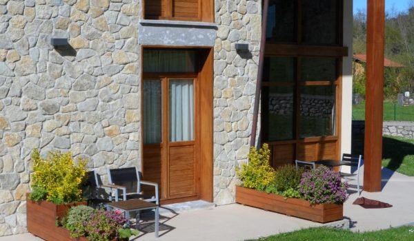 Terraza de las habitaciones del Hotel La Quintaesencia