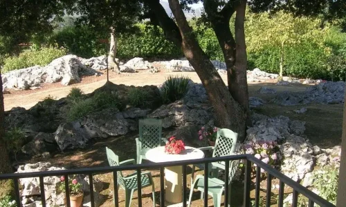 Imagen de las zonas exteriores comunes del Hotel La Encina