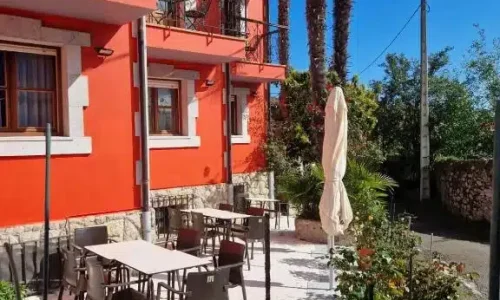 Terraza del Hotel Las Palmeras