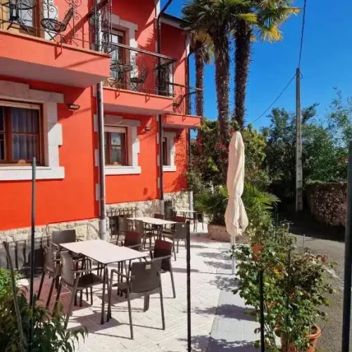 Terraza del Hotel Las Palmeras