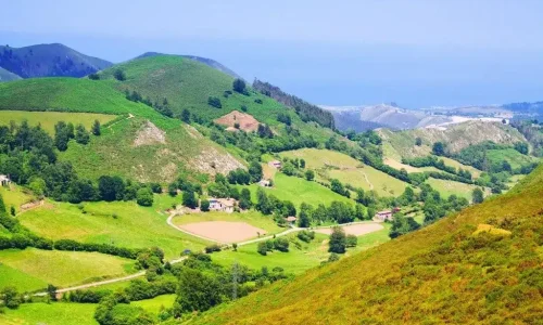 Imagen de las impresionantes vistas desde la ruta del Valle Oscuro.