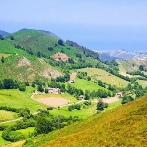 Imagen de las impresionantes vistas desde la ruta del Valle Oscuro.