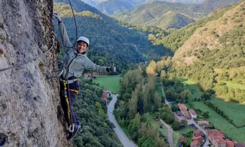 Vía ferrata de La Hermida