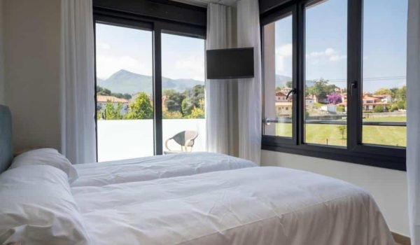 Imagen de las vistas de una habitación del Hotel A Mares