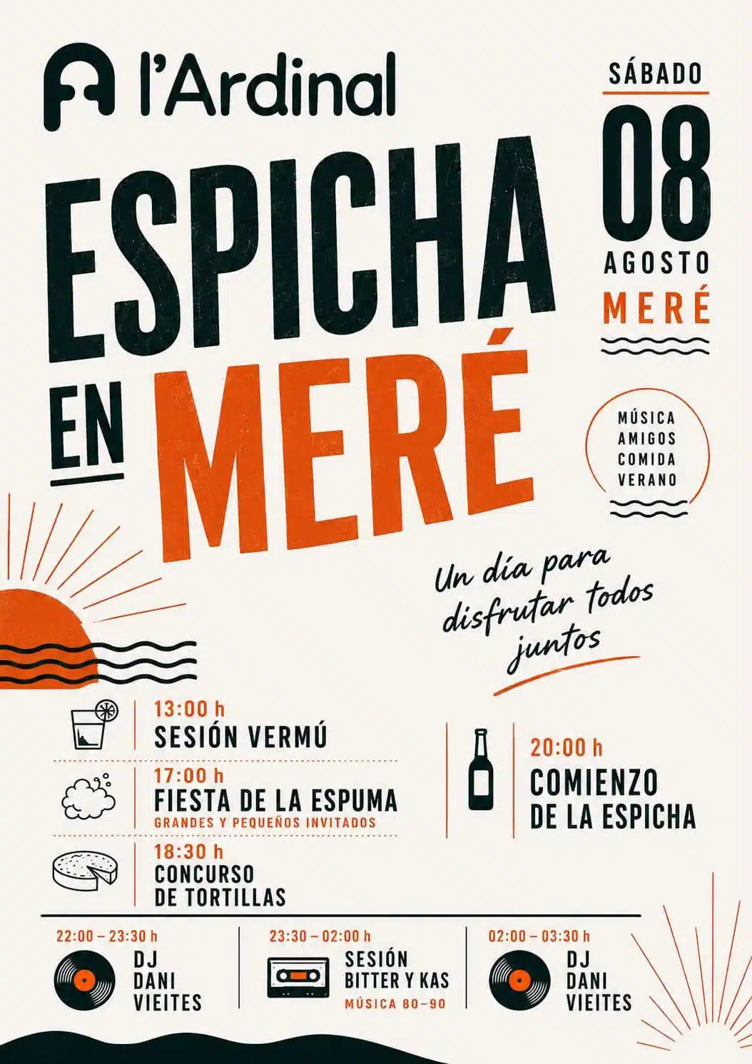 Espicha en Meré Llanes