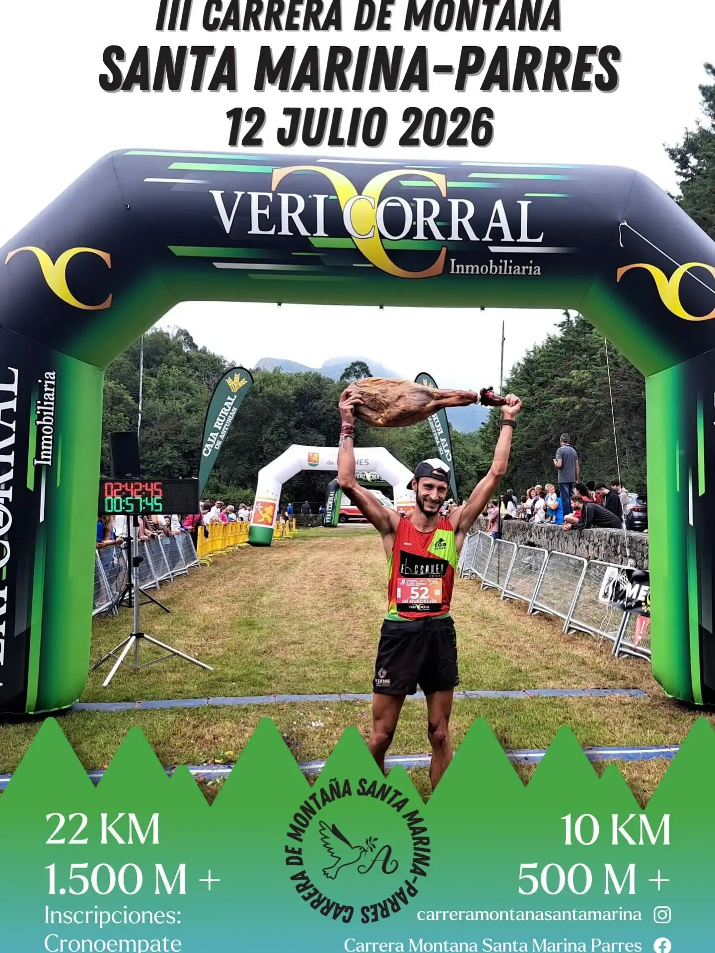 III Carrera de Montaña Santa Marina Parres 2026