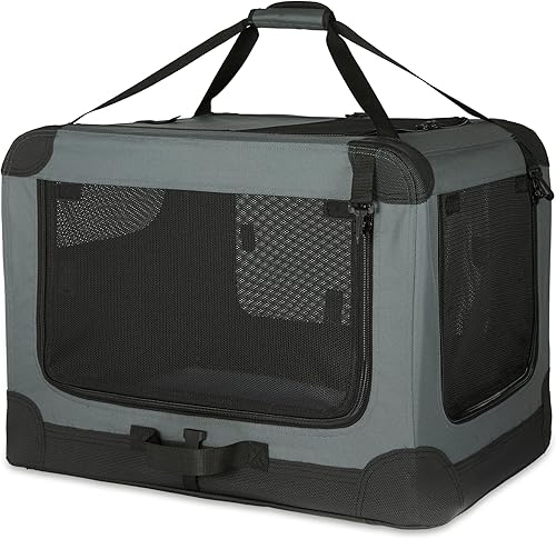 Transportín plegable Amazon Basics (4 puertas)