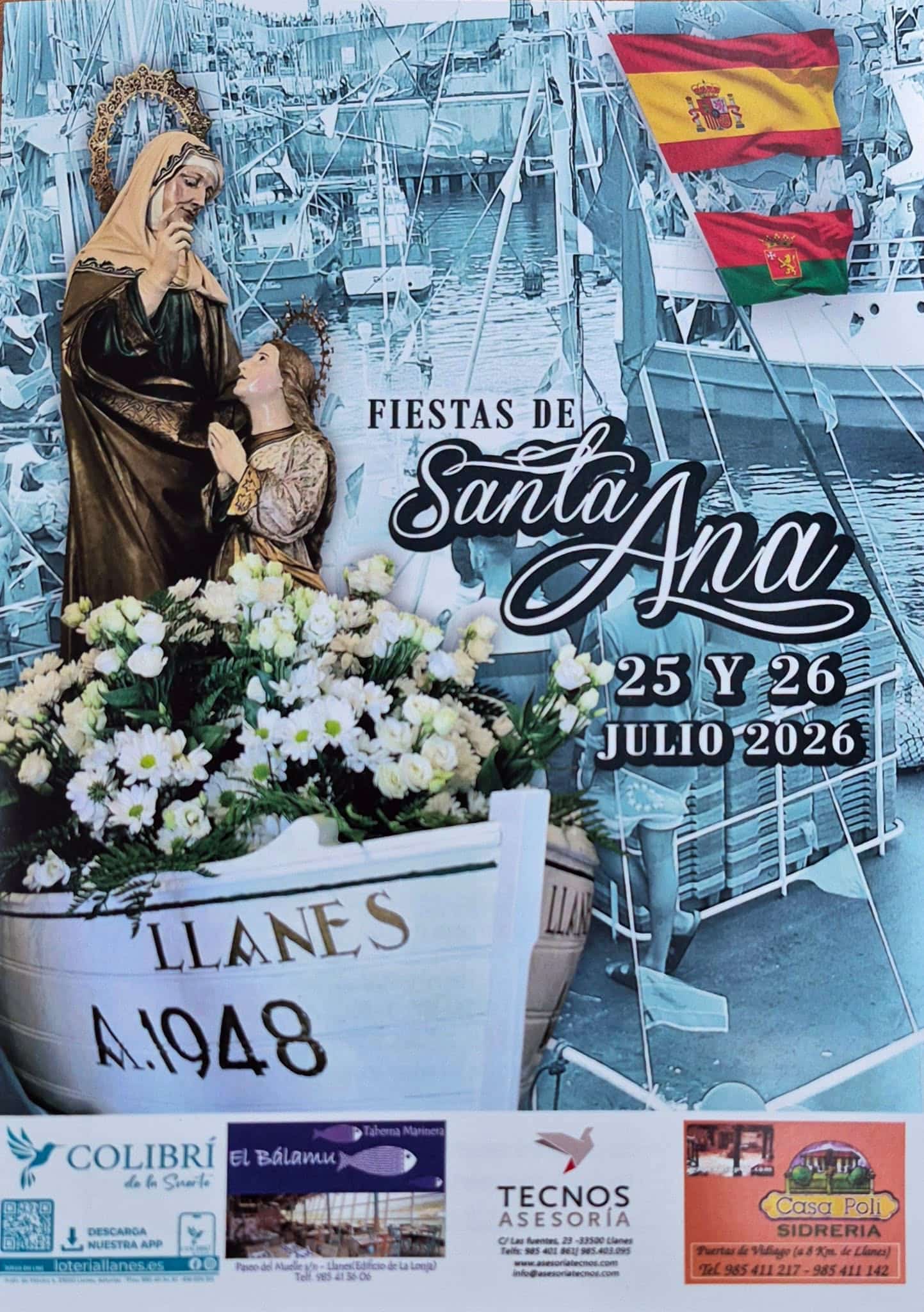 Fiesta de Santa Ana en Llanes 2026