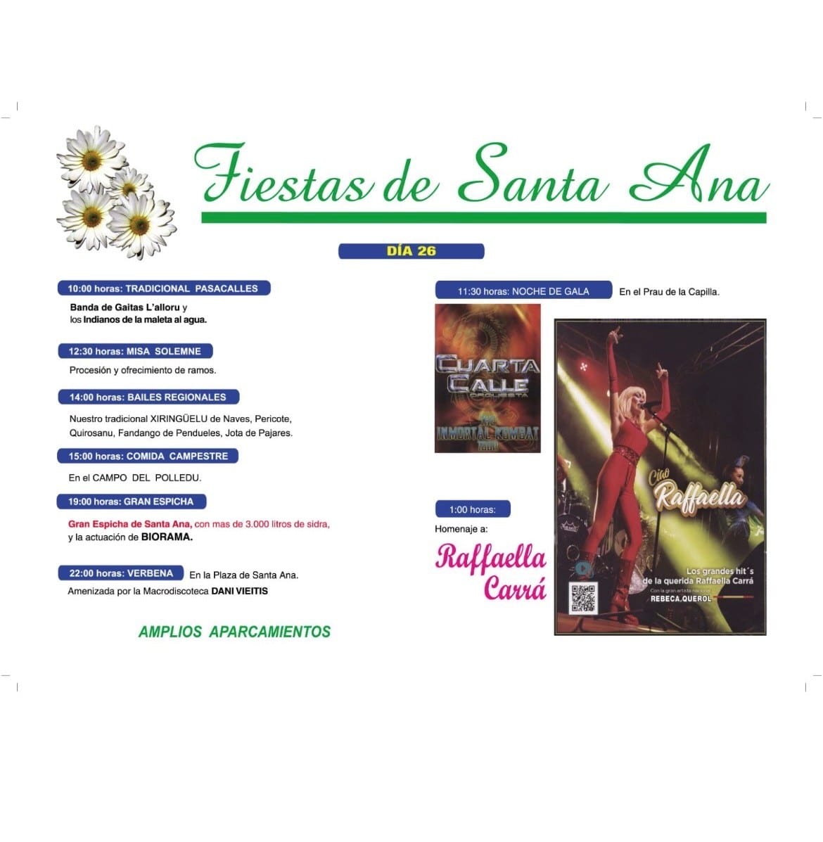 Fiesta de Santa Ana en Naves 2026