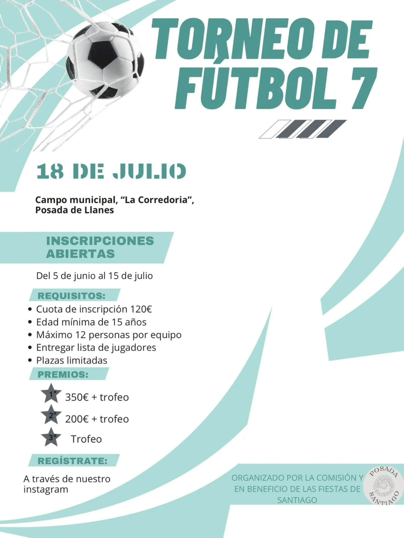 Torneo de Fútbol 7 en Posada de Llanes "Fiestas de Santiago"
