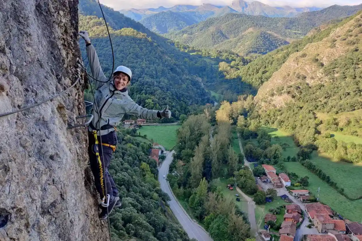 Vía ferrata de La Hermida