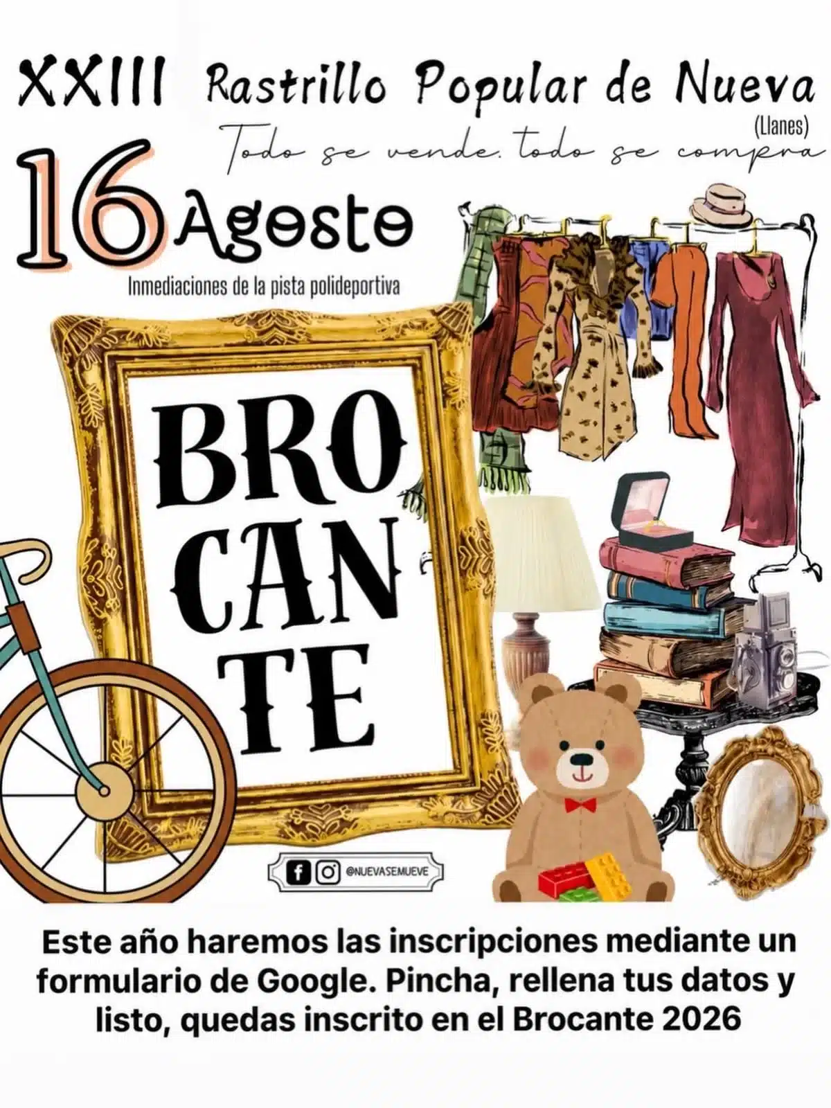 XXIII Rastrillo Popular Brocante Nueva de Llanes